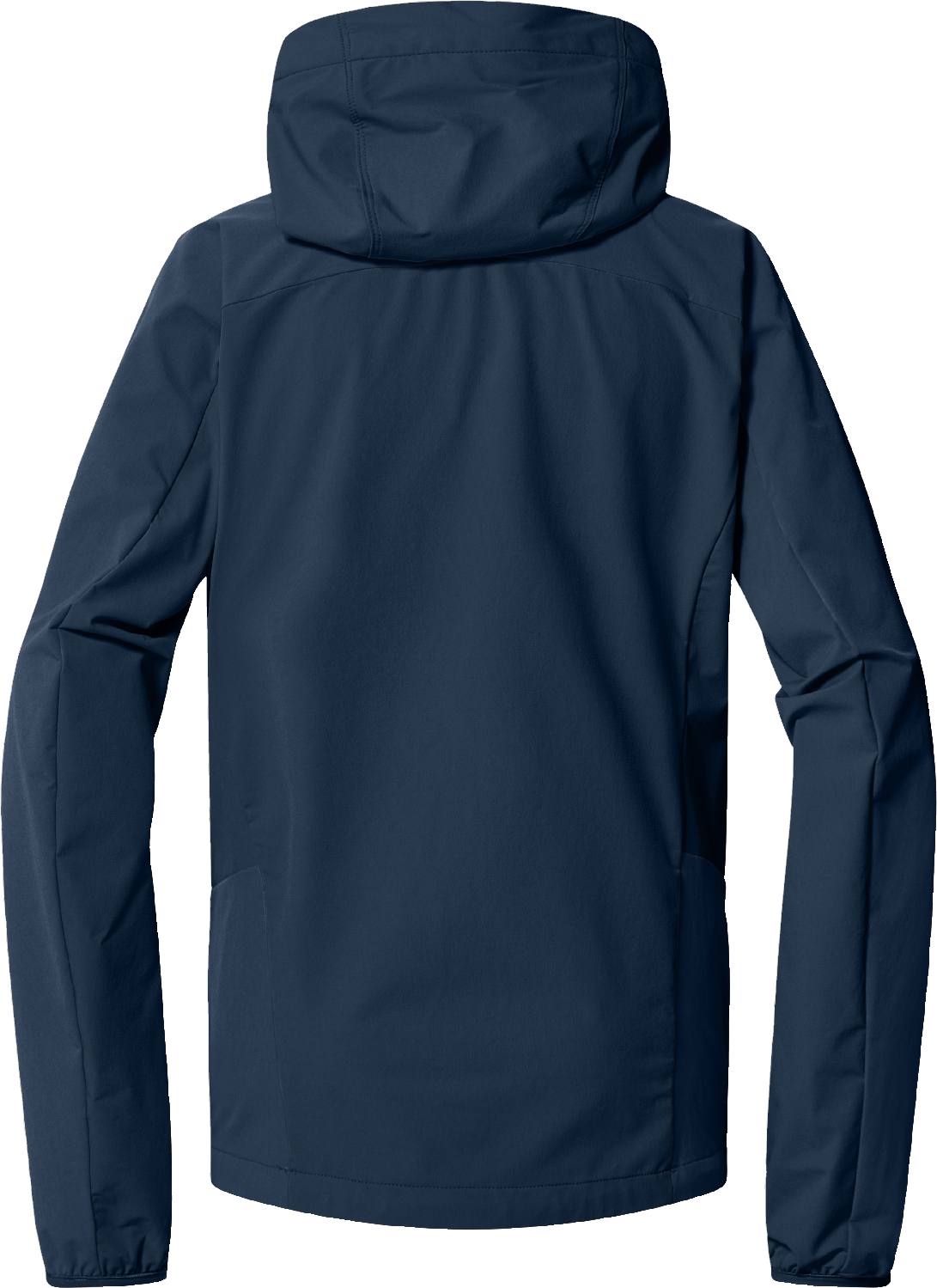 Haglöfs Women's Move Softshell Hood Tummansininen 02