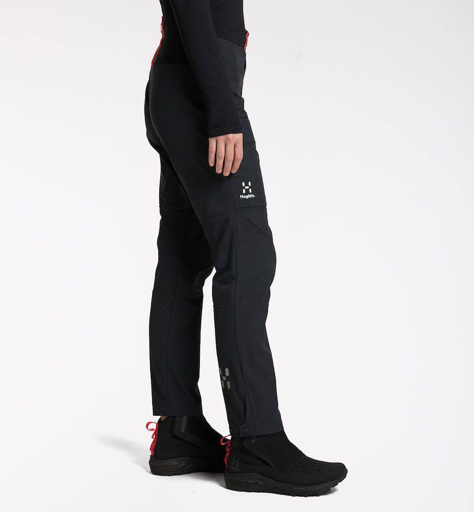 Haglöfs Women's L.I.M ZT Pant Musta / Punainen 05
