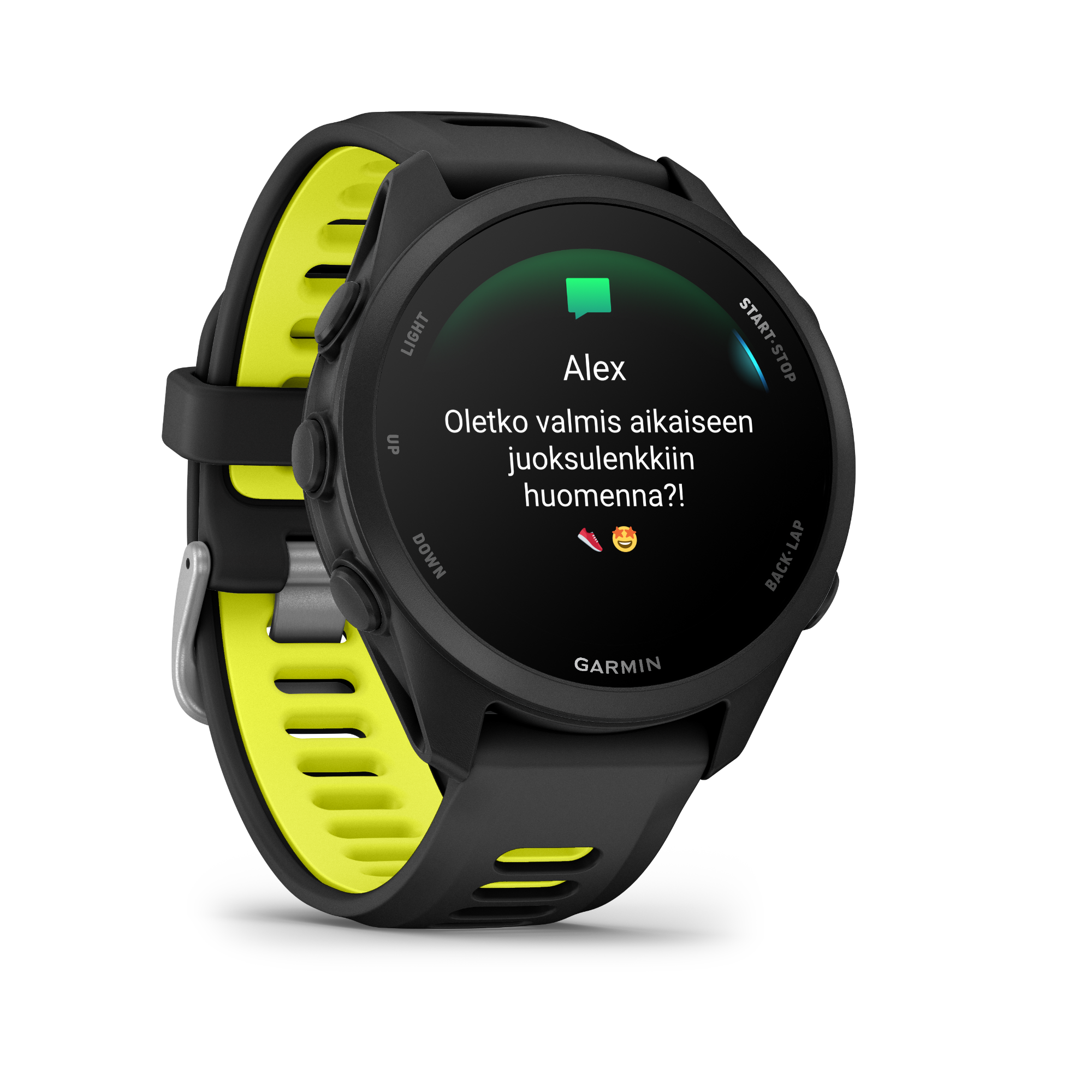 Garmin Forerunner 170 Black/amp Yellow  22