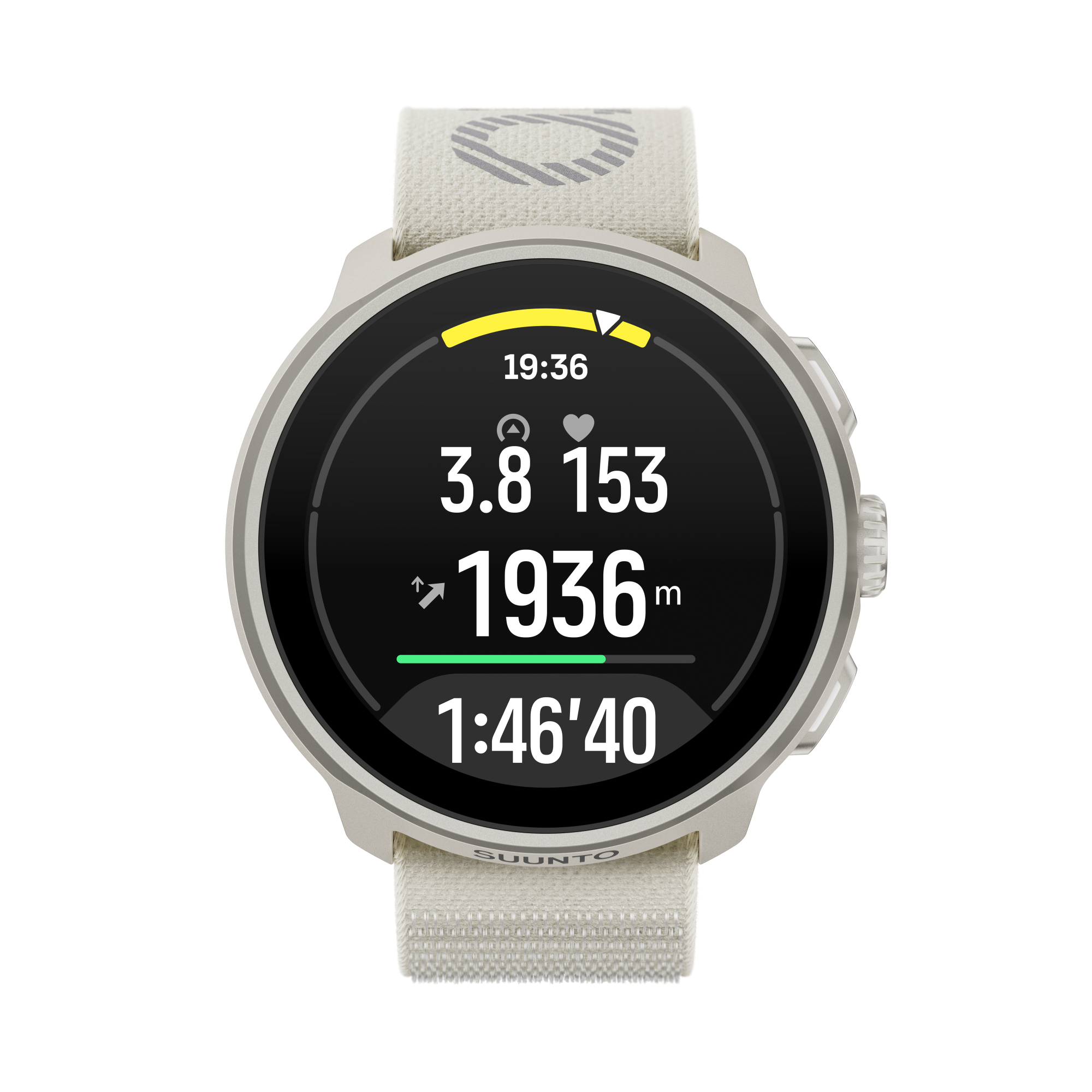 Suunto Run Frost Grey With Silicon Strap  04