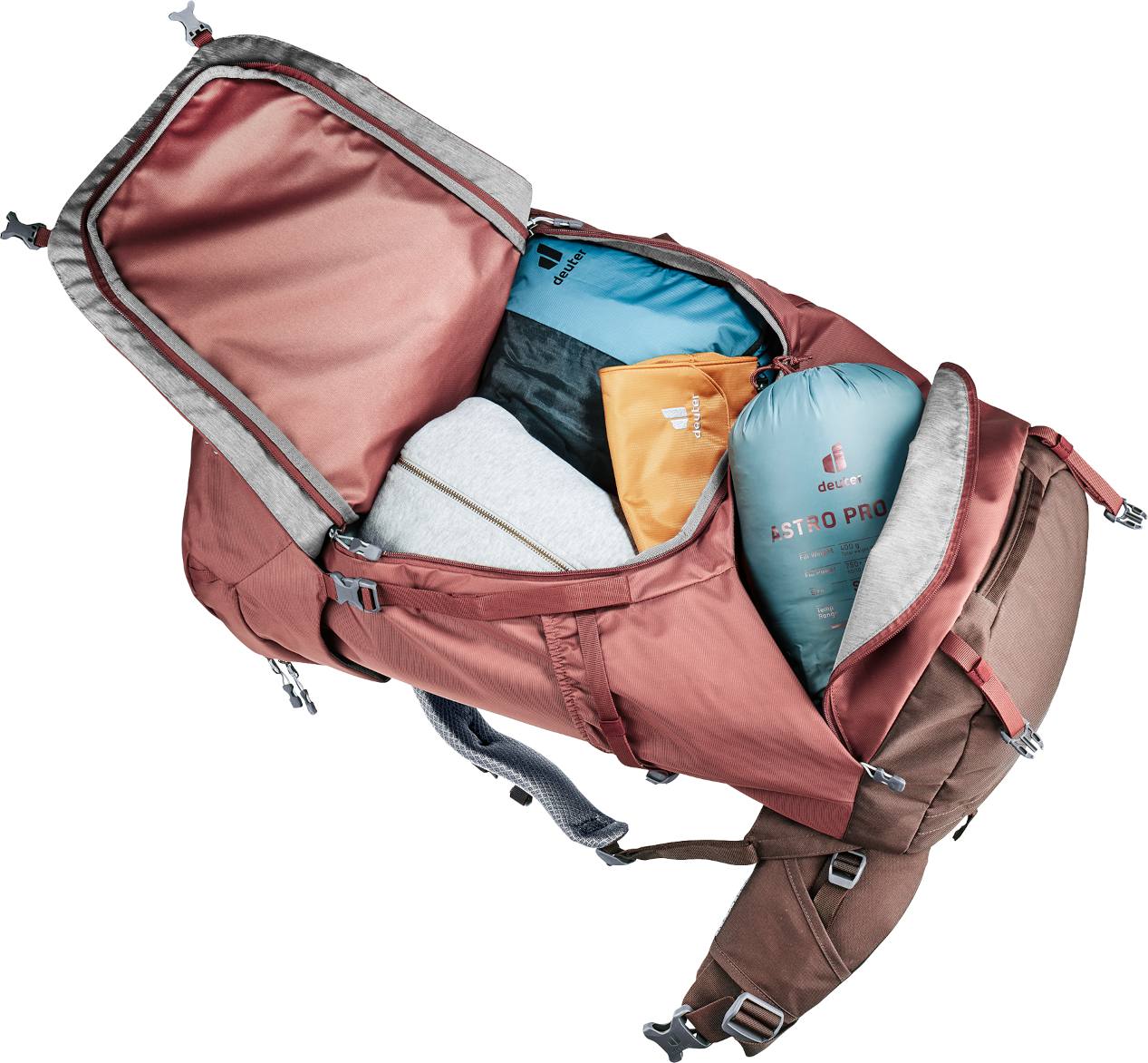 Deuter Voyager 60+10 SL Caspia/raisin 09