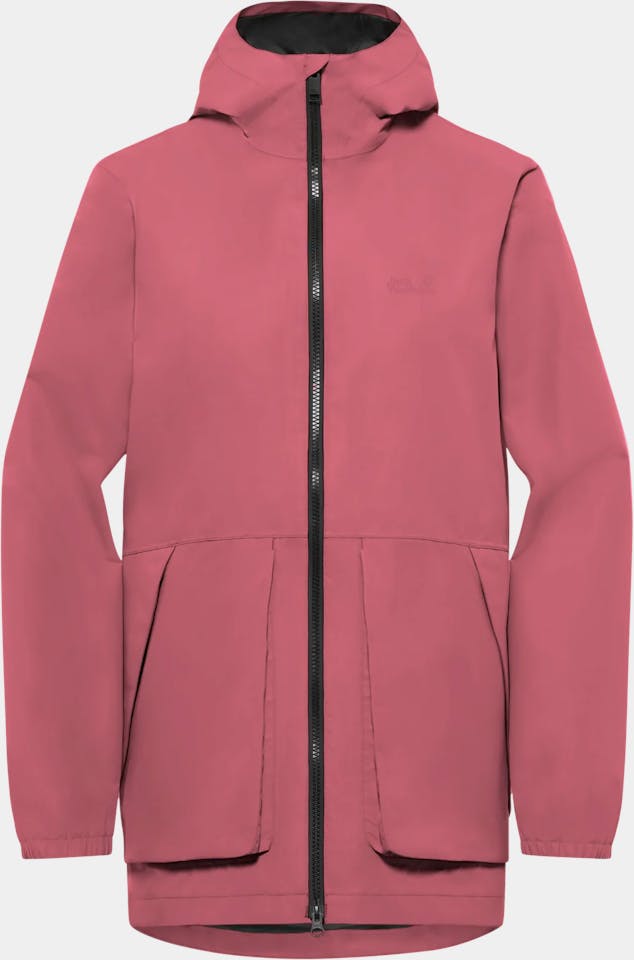 Jack Wolfskin Women's Terraview 2L Parka Evening Rose 02