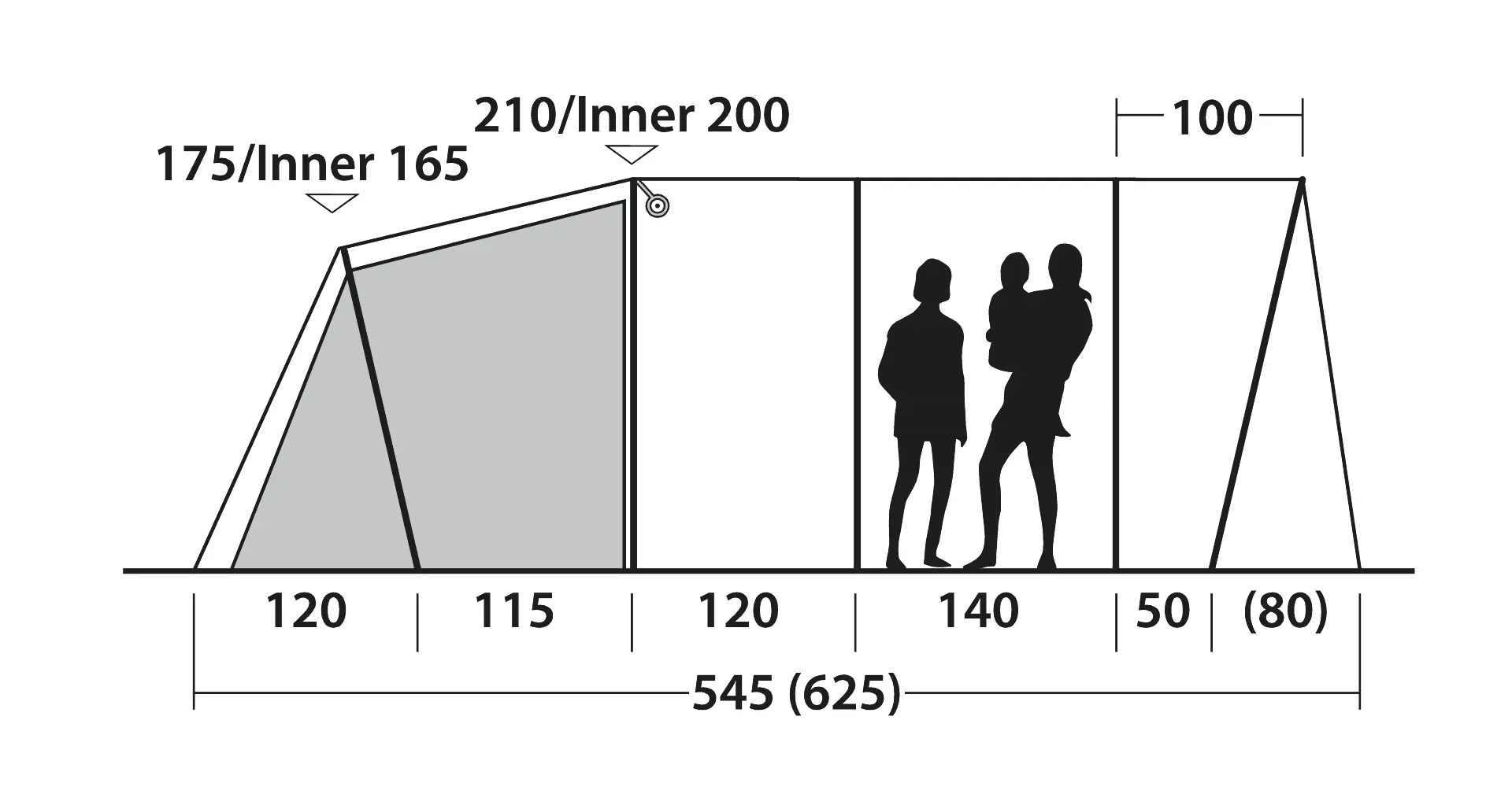 Outwell Denver 5  15