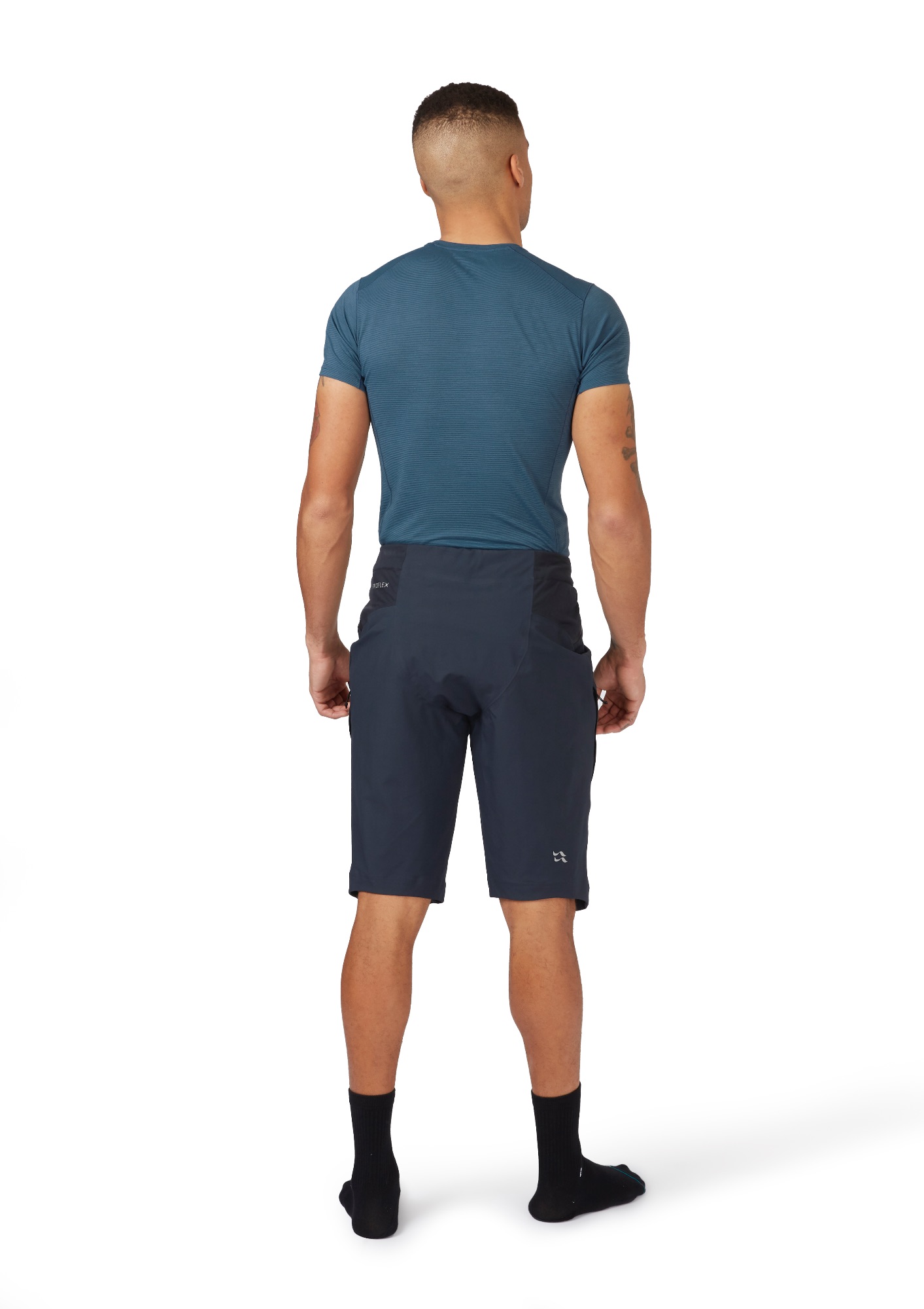 Rab Men's Cinder Kinetic Shorts Beluga 02