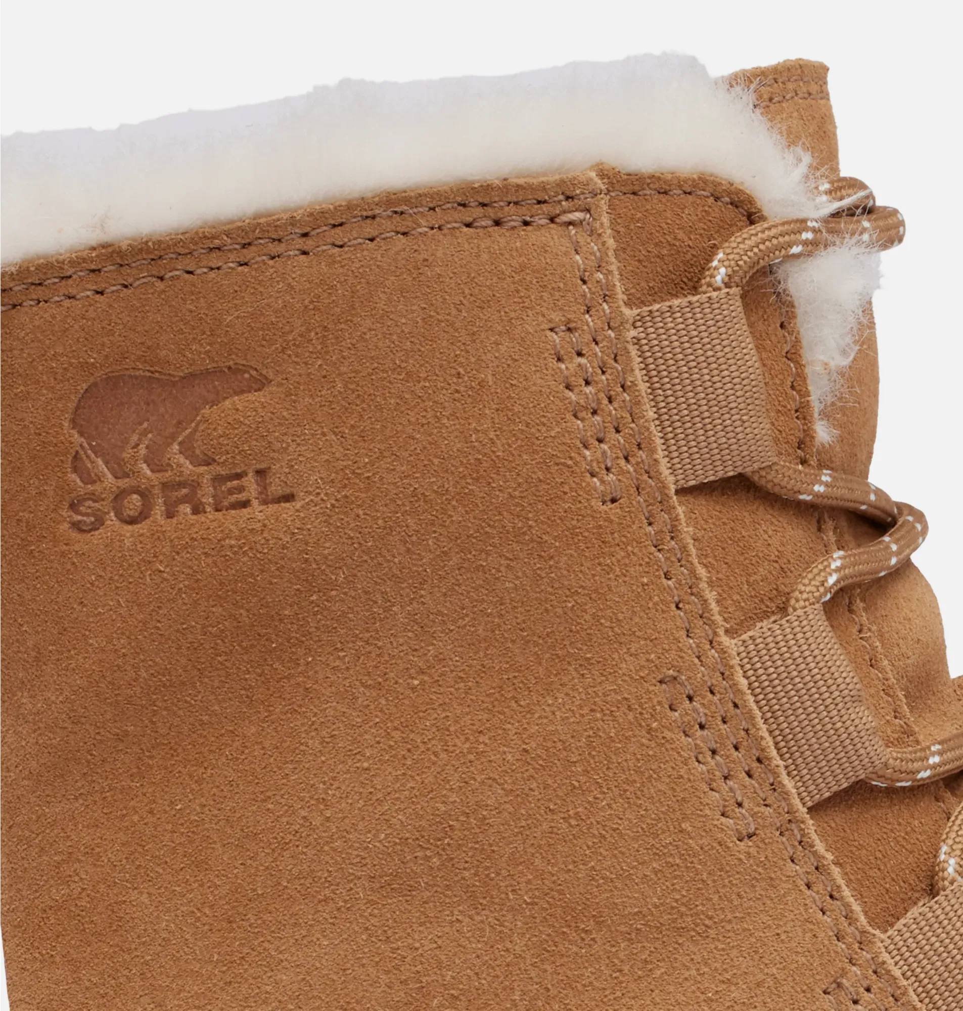 Sorel Youth Explorer III Lace Tawny Buff, Bleached Ceramic 08