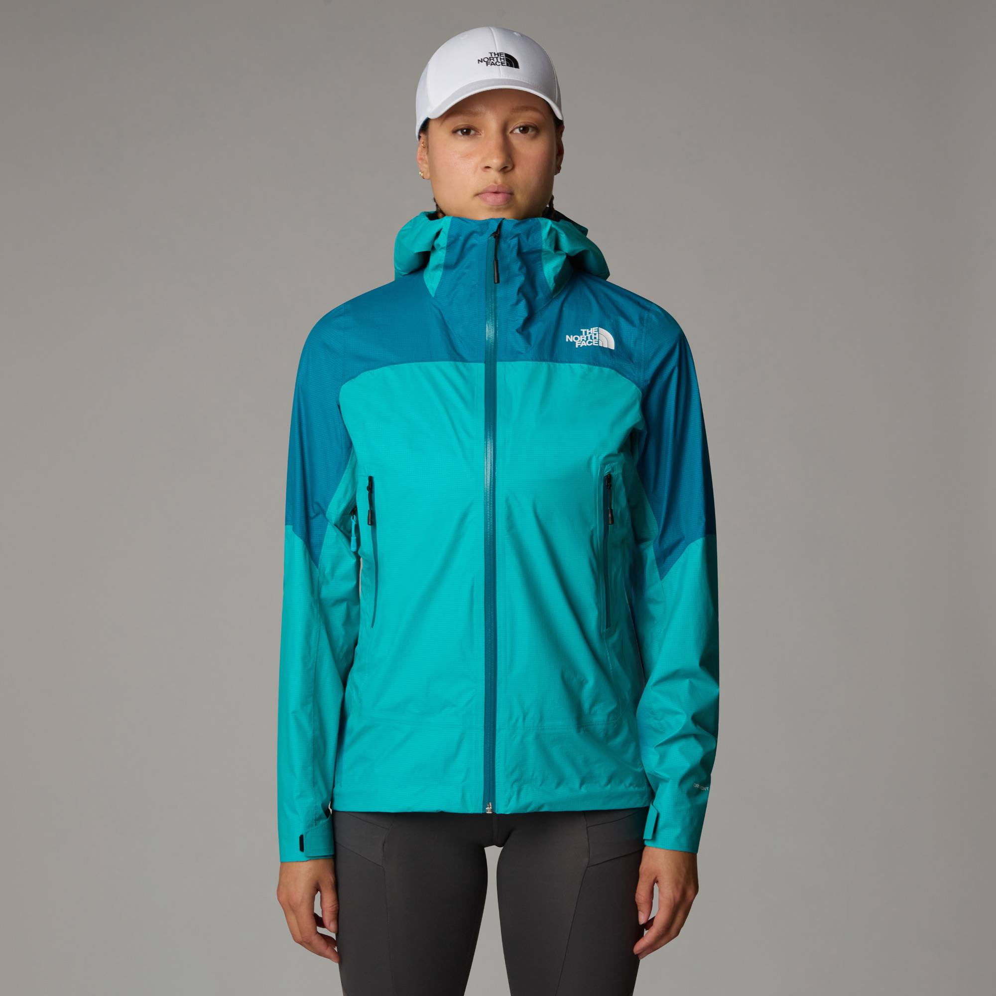 The North Face Women's Signal 2,5L DryVent Jacket Galactic Blue-Deep Teal 06