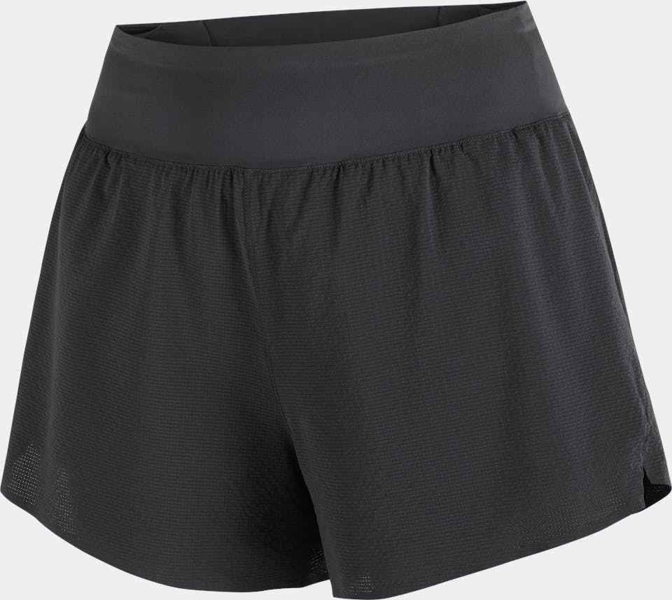 Salomon Women's Sense Aero Stow 4" Shorts Black 01