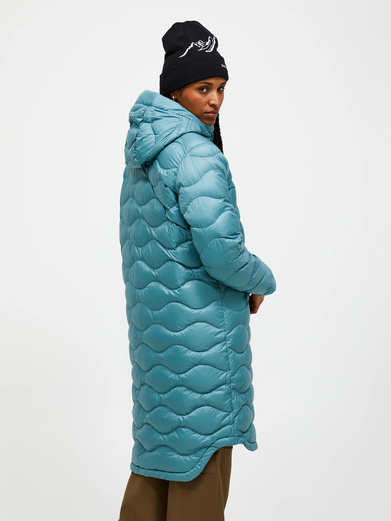 Peak Performance Women's Helium Down Coat - Naisten kevytuntuvatakki Deluded Vision 02