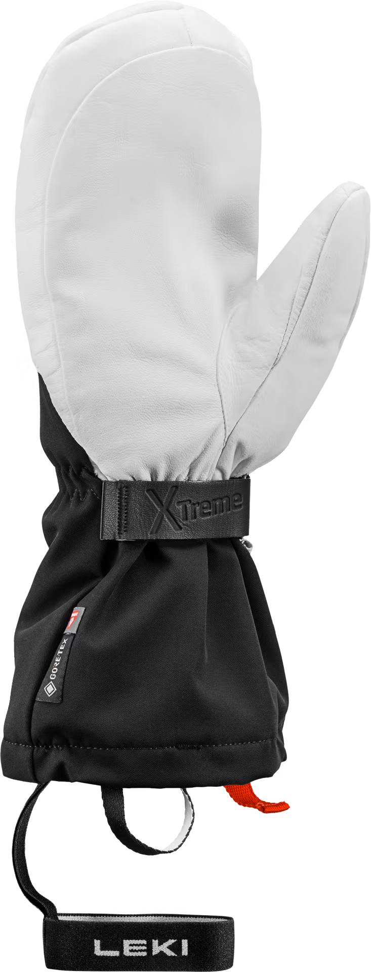 Leki Guide X-treme GTX Mitts Musta / Valkoinen 02