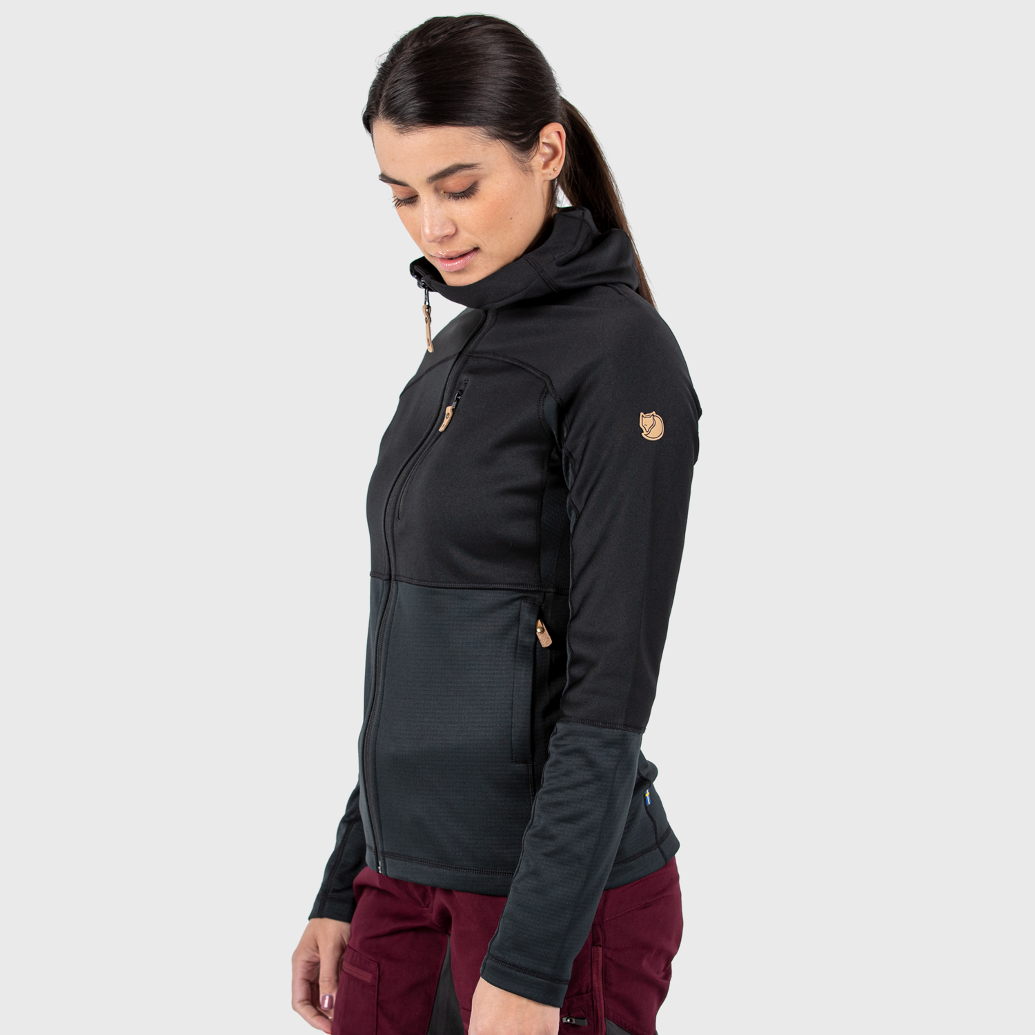 Fjällräven Abisko Trail Fleece Women's Musta 07