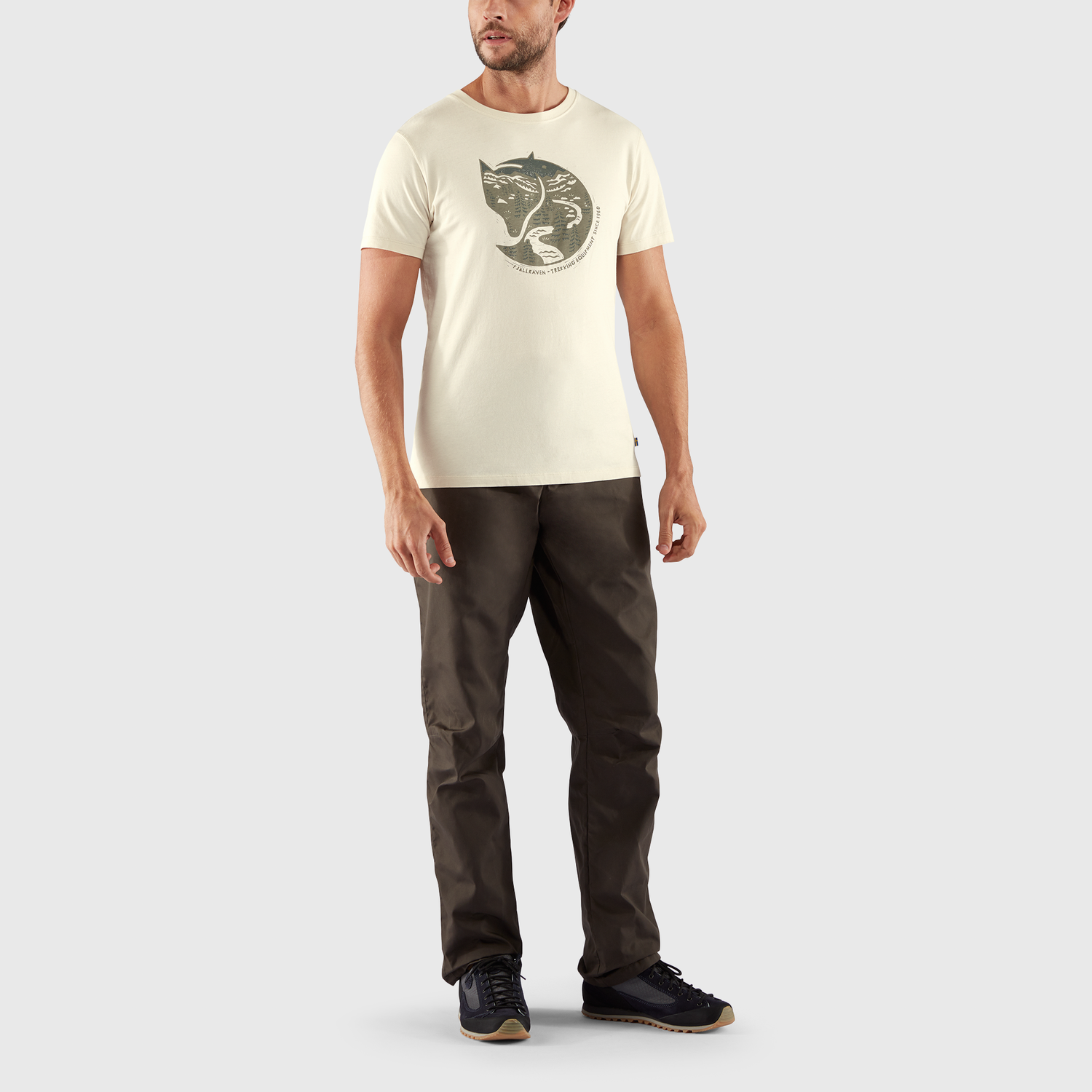 Fjällräven Arctic Fox Tee Indigo 03