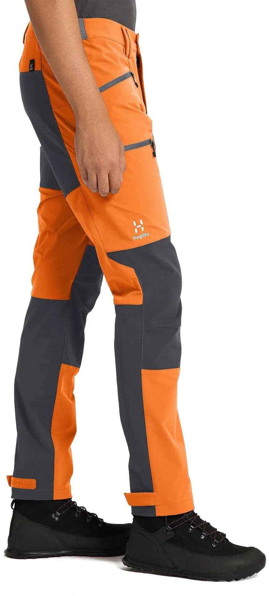 Haglöfs Mid Slim Pant Flame orange/Magnetite 05