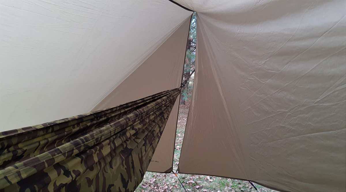 Bushmen Tarp 4x3 UL Dark olive 03