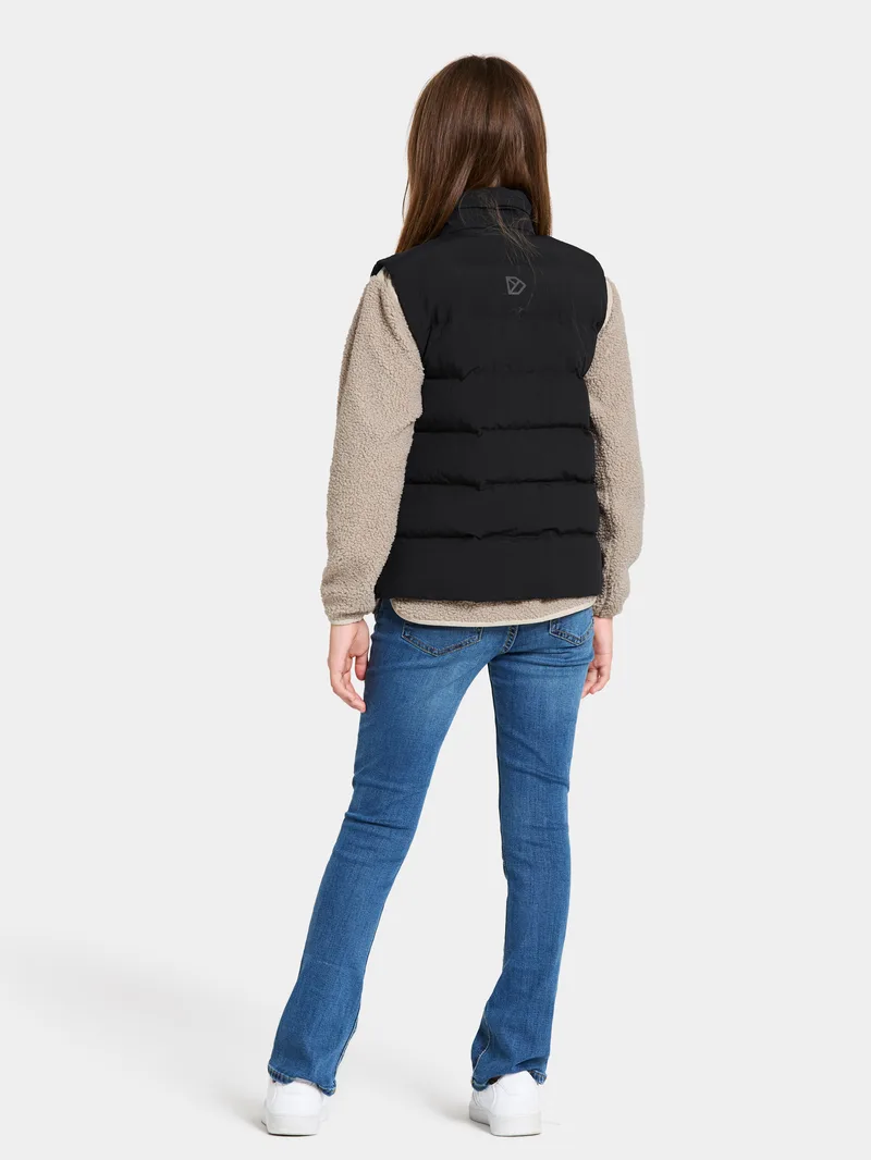 Didriksons Kilo Kids Vest Black 05