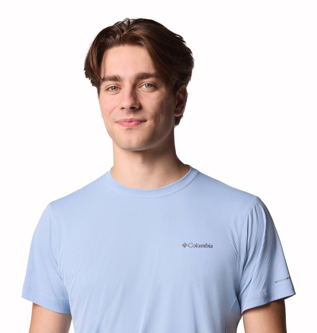 Columbia Men's Zero Rules Light Tee Light blue 03