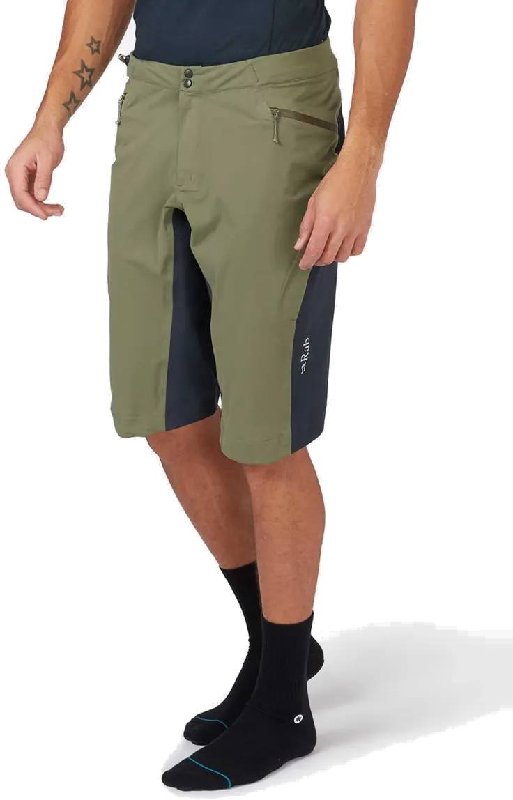 Rab Men's Cinder Kinetic Shorts Light Khaki 12
