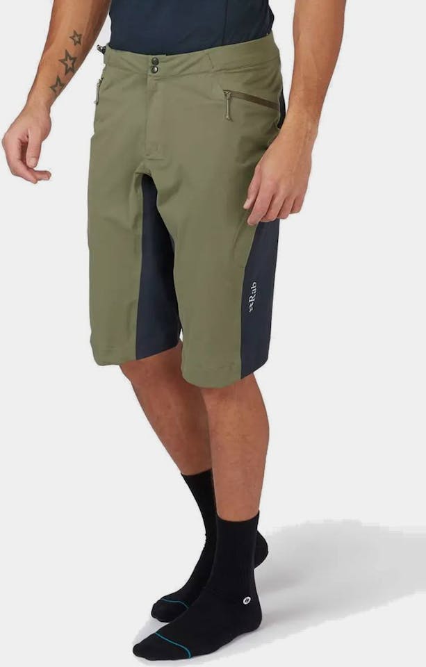 Rab Men's Cinder Kinetic Shorts Light Khaki 12