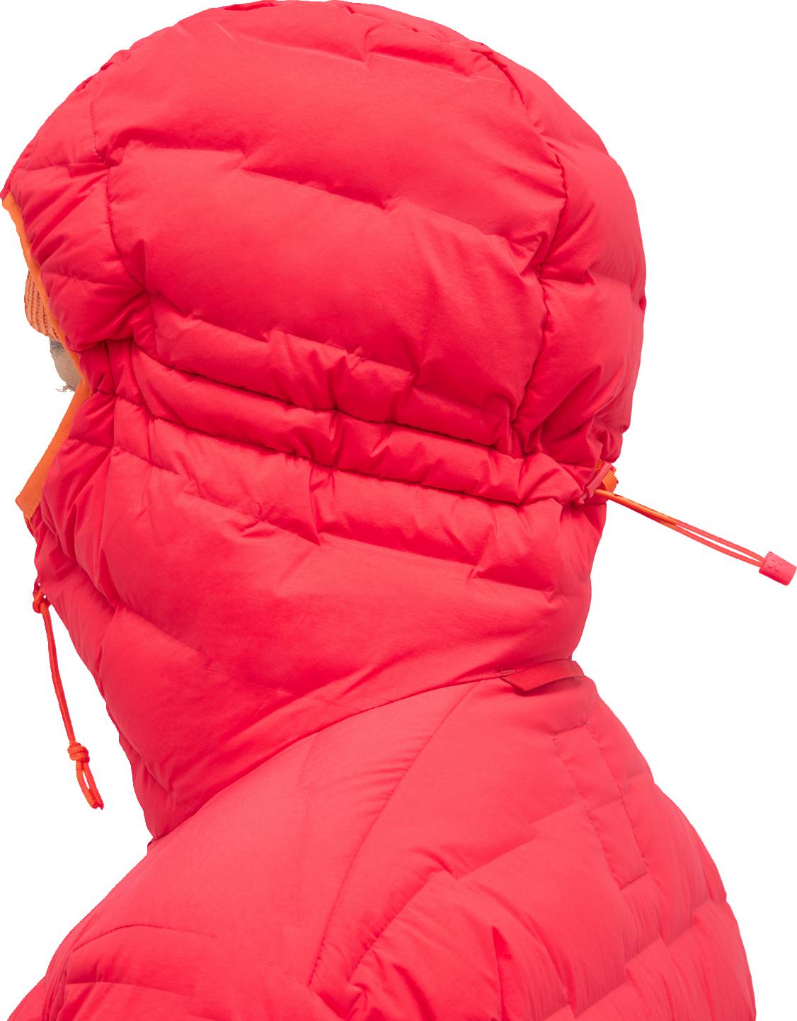 Haglöfs Women's Spitz Down Hood - Naisten untuvatakki Punainen 08