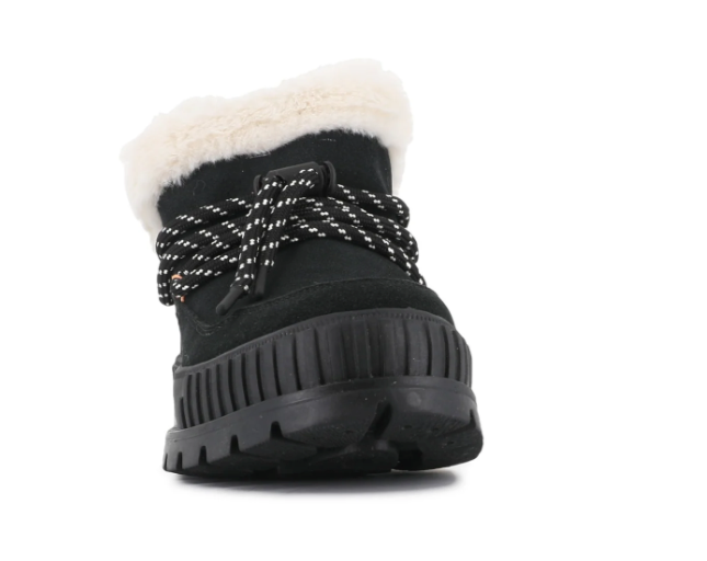 Palladium Women's Pallashock Hiver Lo Black 03