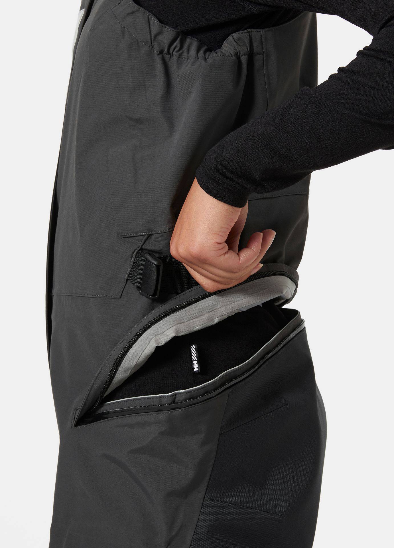 Helly Hansen Women's Skagen Pro Bib Ebony 05