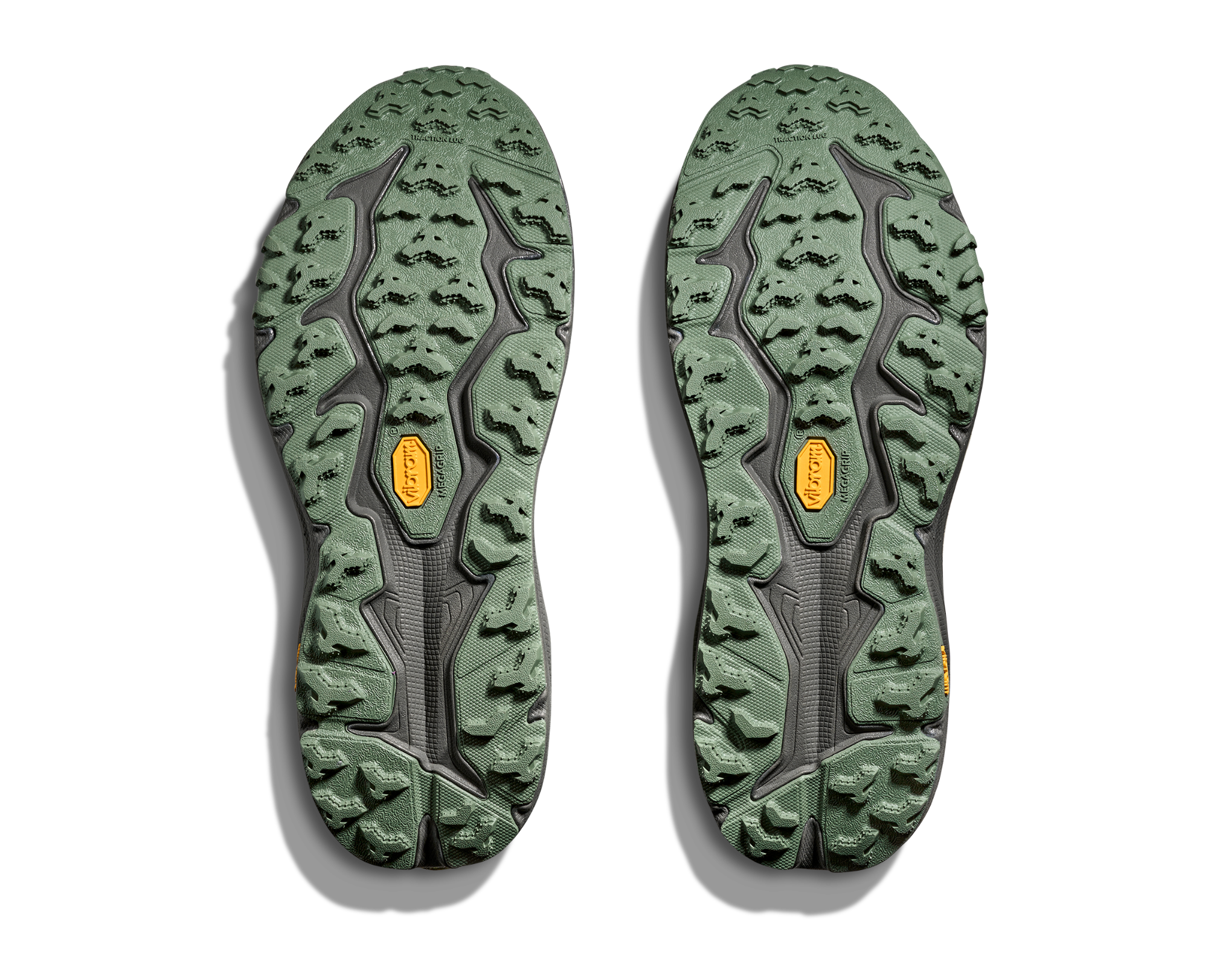 Hoka Men's Speedgoat 6 Wide Fern/Asphalt Green 08