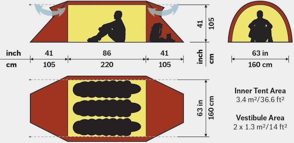 Hilleberg Keron 3 Red 02