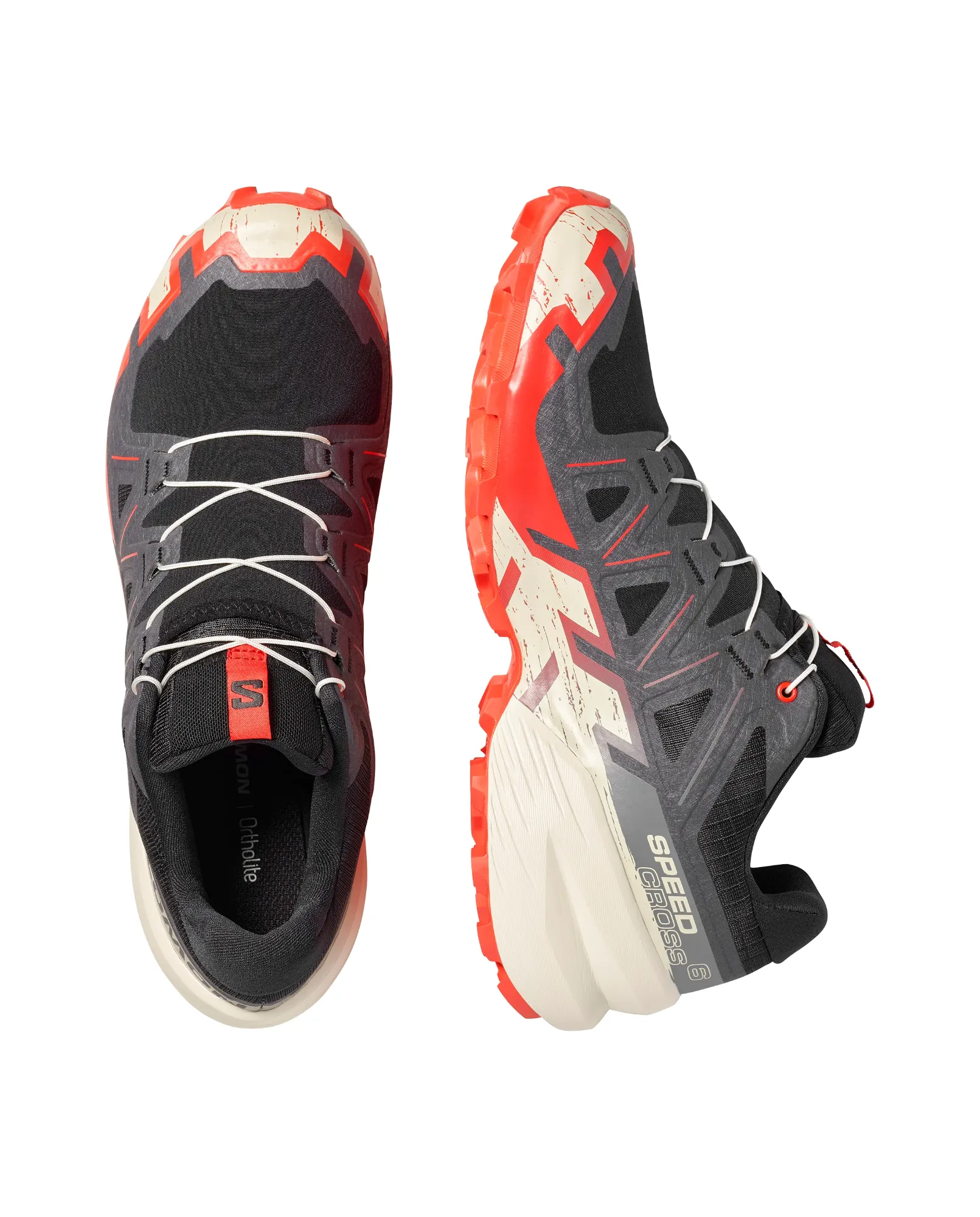 Salomon Men's Speedcross 6 Musta / Punainen 03