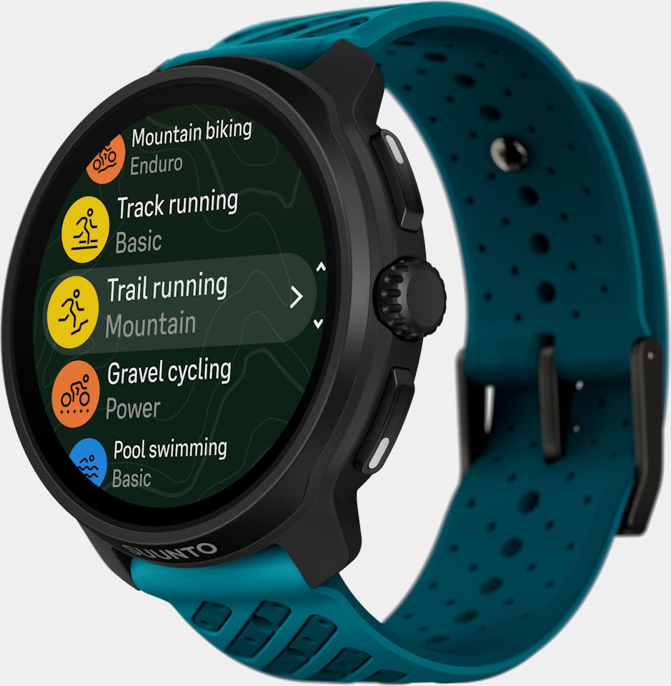 Suunto Race 2 Stainless Steel Wave Blue  16