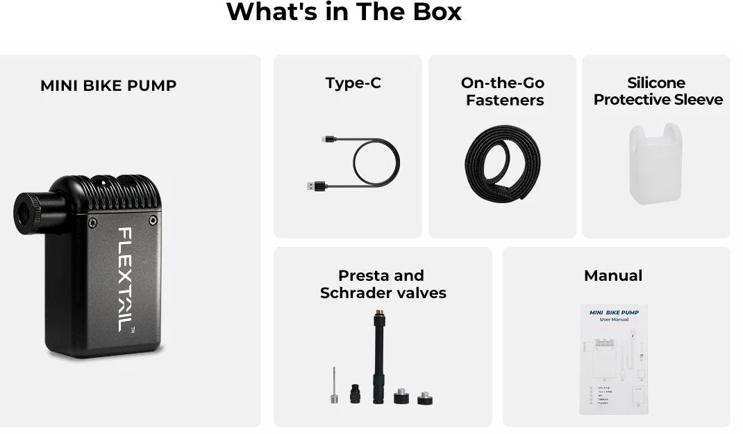 Flextail Tiny Bike Pump  07