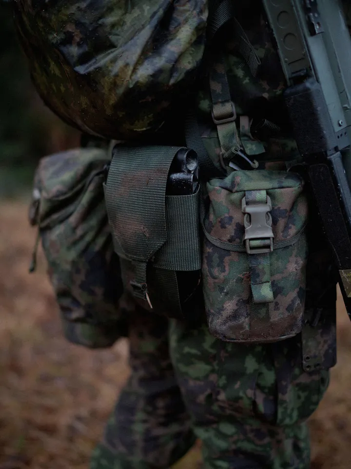 Savotta Lidded GP Pouch 3x4 Vihreä 06