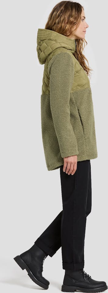 Didriksons Women's Bibi 2 Full Zip Olive 07