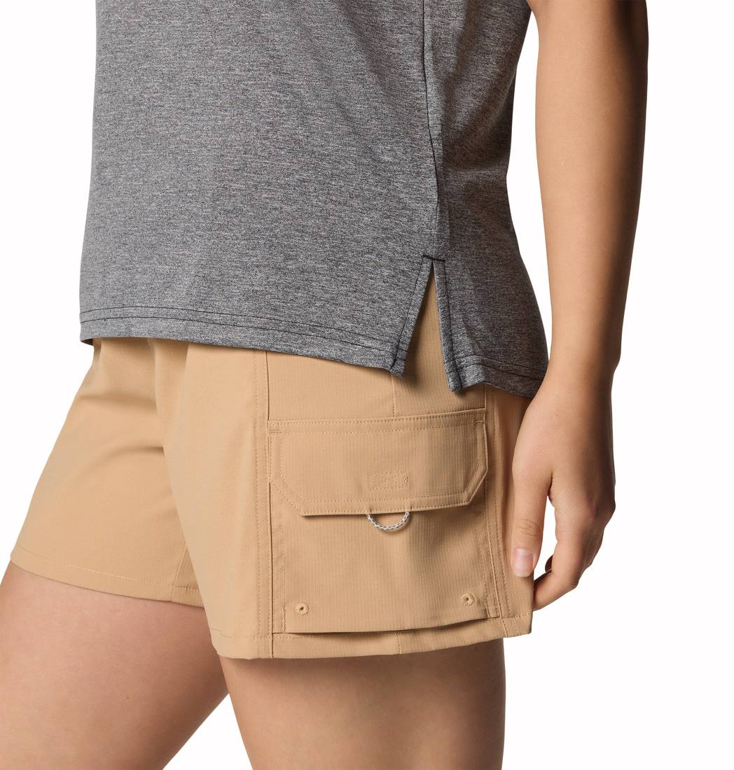 Columbia Women's BlueVista Hill Tee Black Heather 04