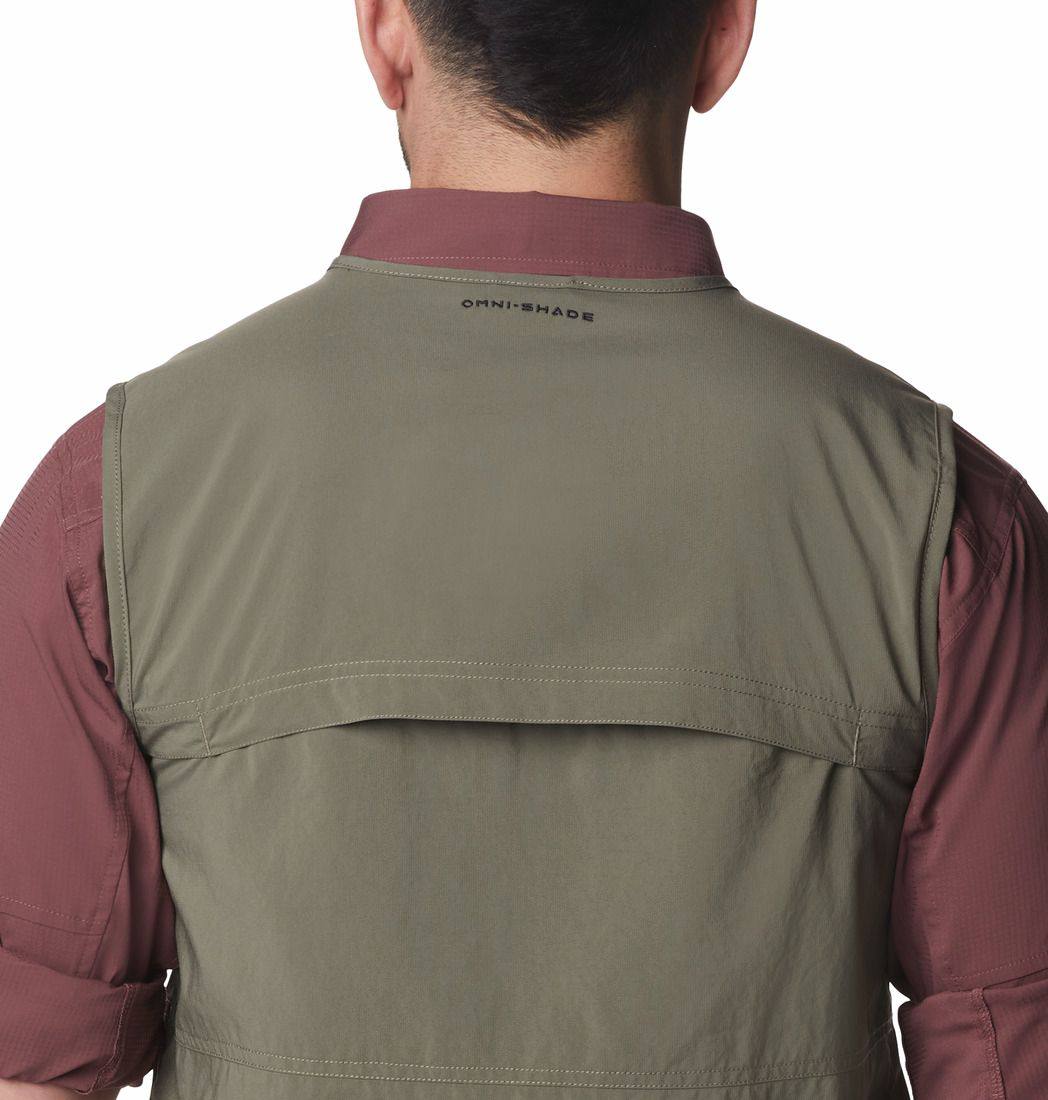 Columbia Men's Silver Ridge Utility Vest Stone 03