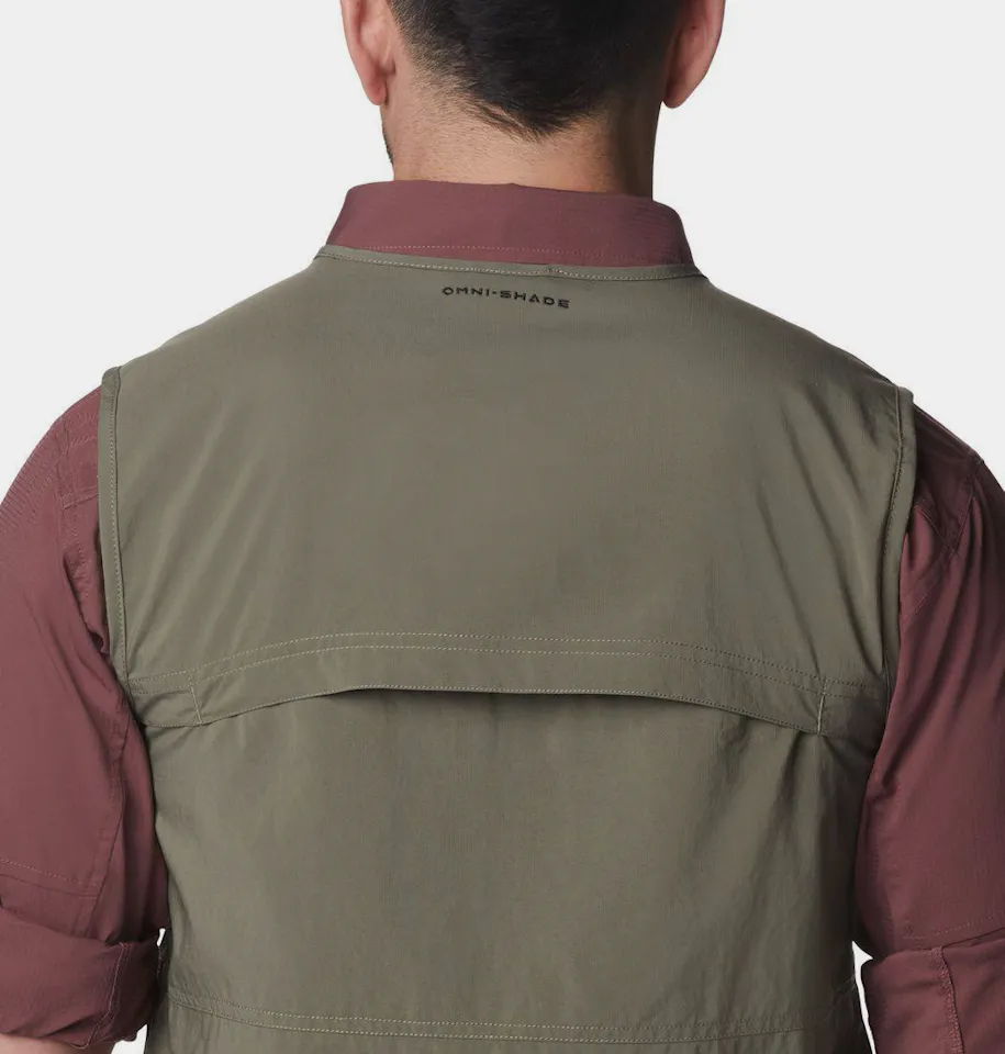 Columbia Men's Silver Ridge Utility Vest Stone 03