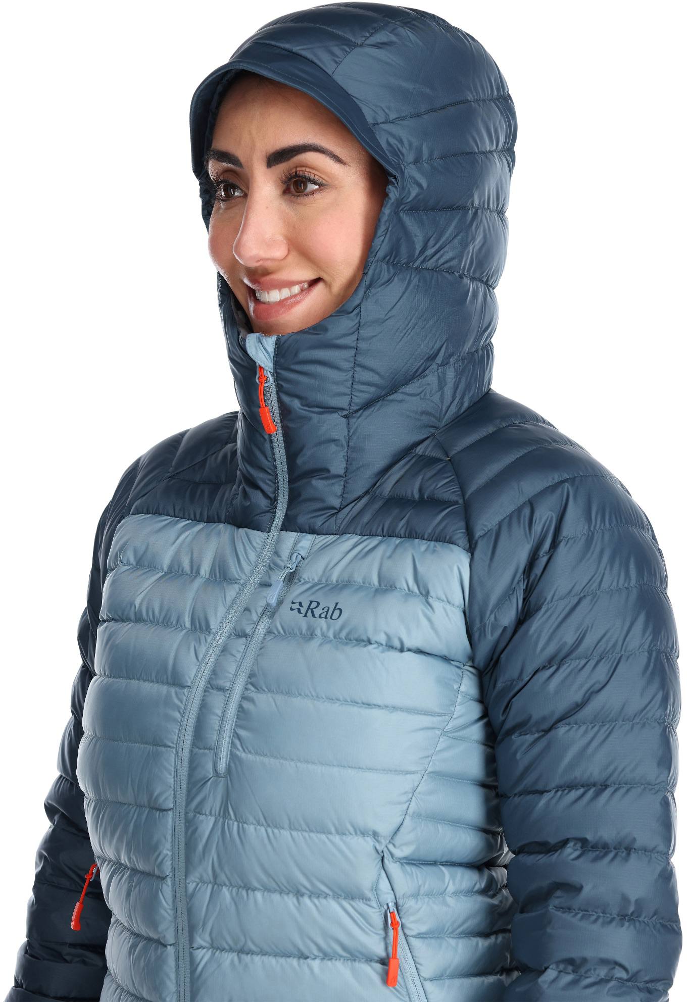 Rab Microlight Alpine Women's Jacket Black Graphene 06