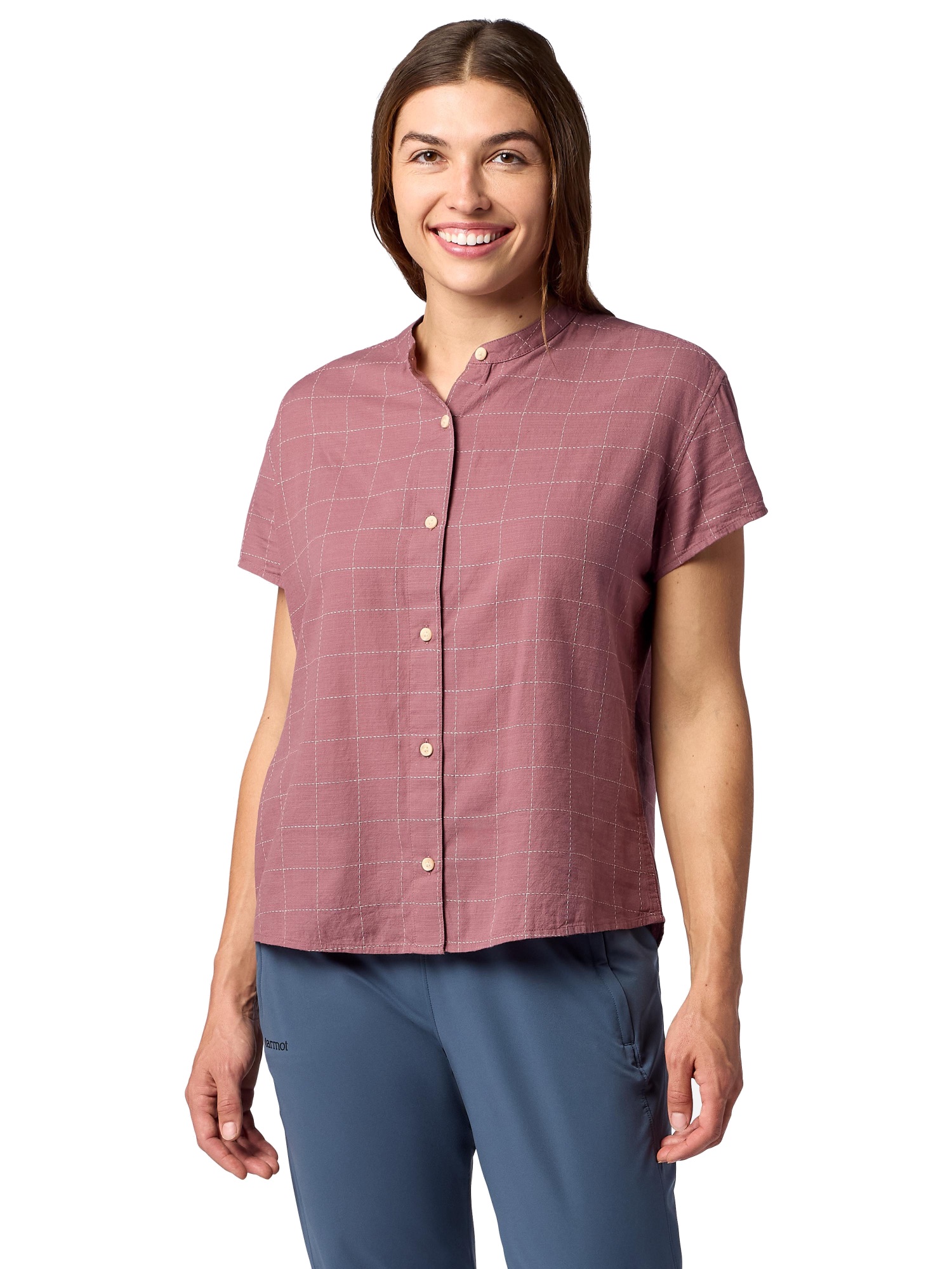 Mauve Global Plaid