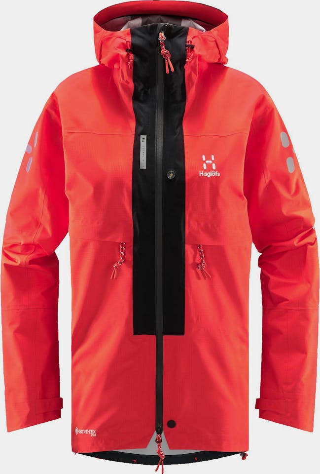 Haglöfs Women's L.I.M ZT Trek GTX Pro Jacket Punainen / Musta 01