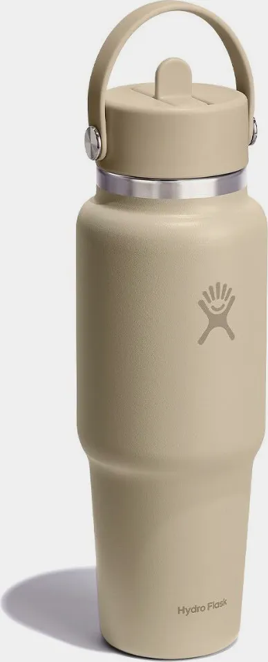Hydro Flask 32 oz New Flex Straw Travel Bottle Oat 01