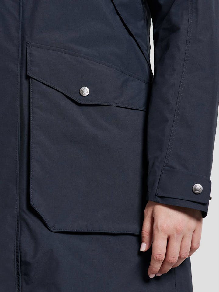 Didriksons Women's Thelma 10 Parka Sininen 08