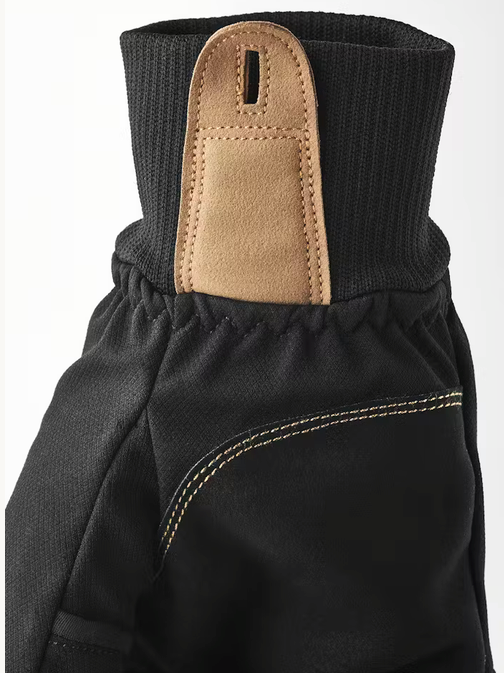 Hestra Windbreaker Pull Over Mitt Black 05
