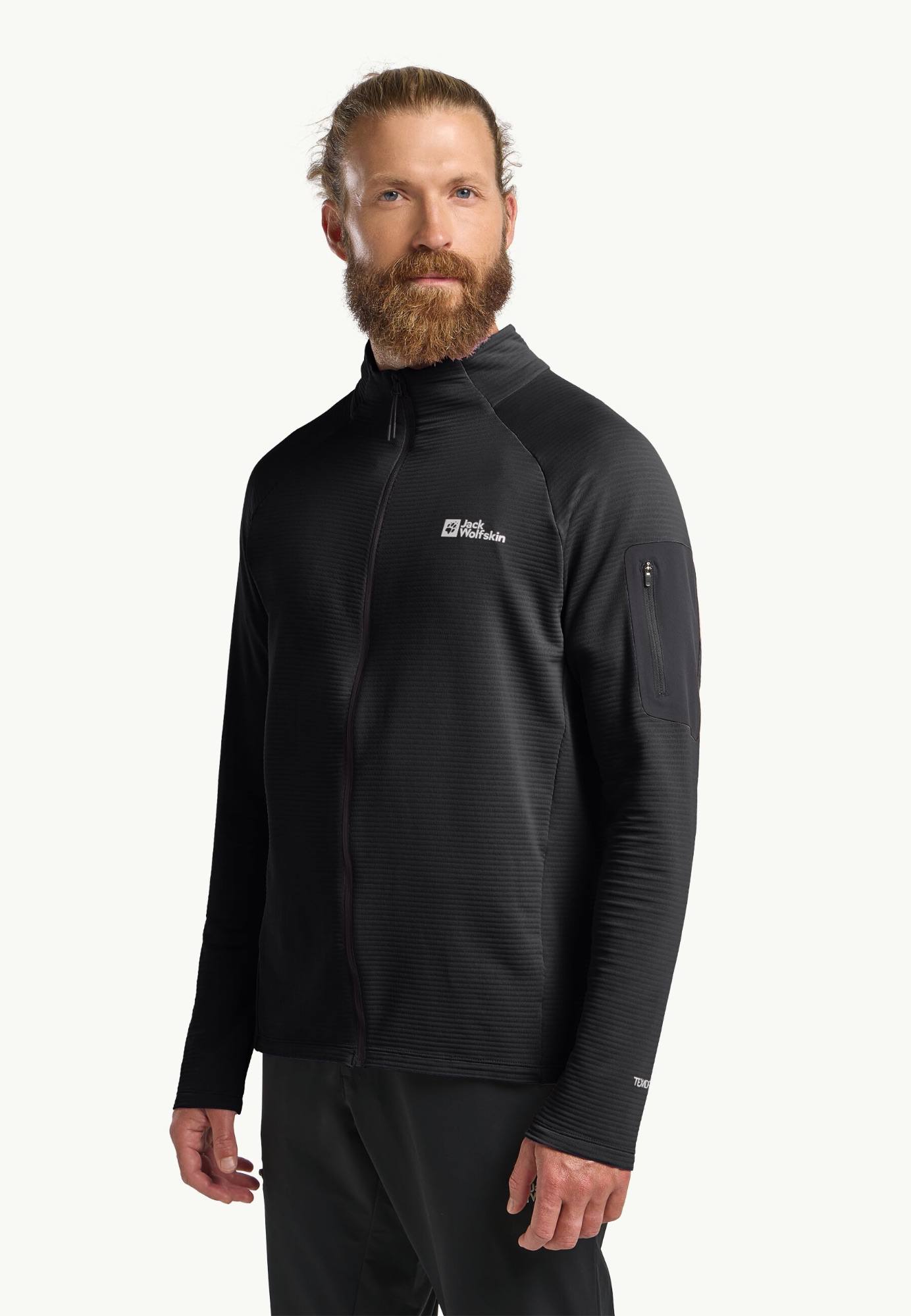 Jack Wolfskin Men's Prelight FZ Black 02