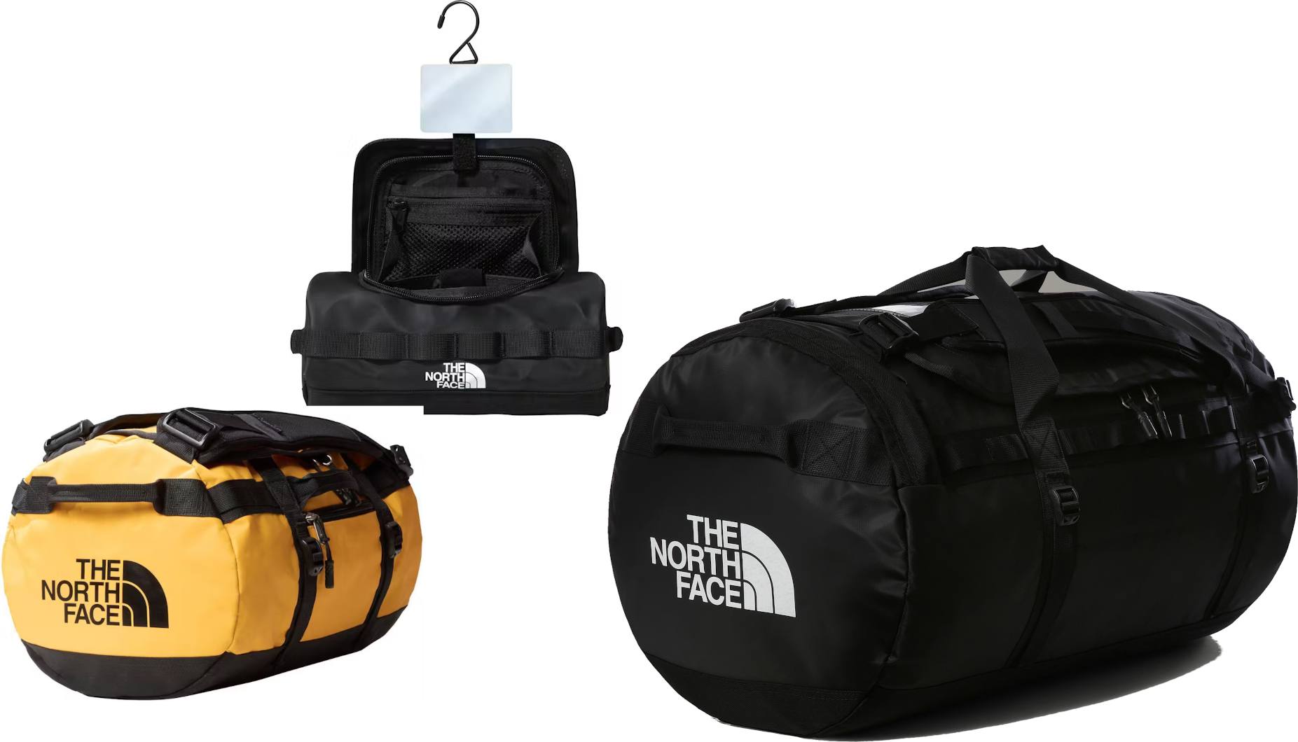 The North Face Base Camp Duffel L, Base Camp Duffle XS, Travel Canister S