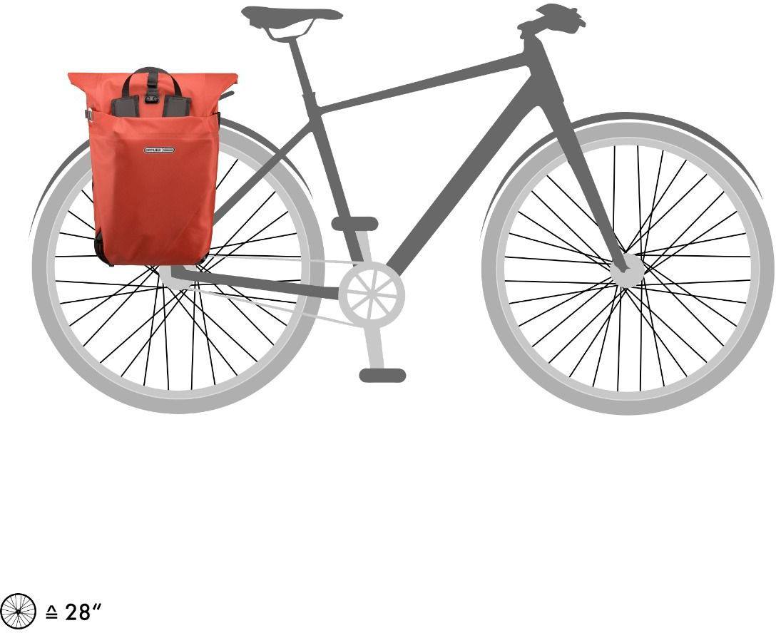 Ortlieb Vario PS QL3.1 Punainen 02