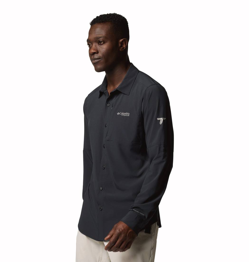 Columbia Men's Cirque River Vent LS Shark 03