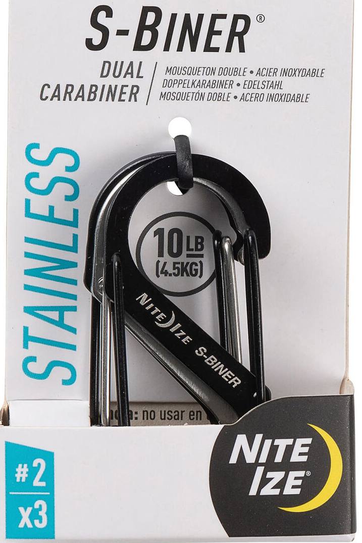 Nite Ize S-Biner Dual #2 3-pack  02