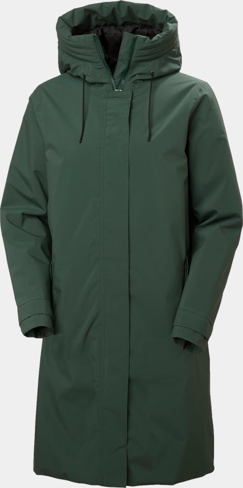 Helly Hansen Women's Victoria Ins Rain Coat Jungle Green 07