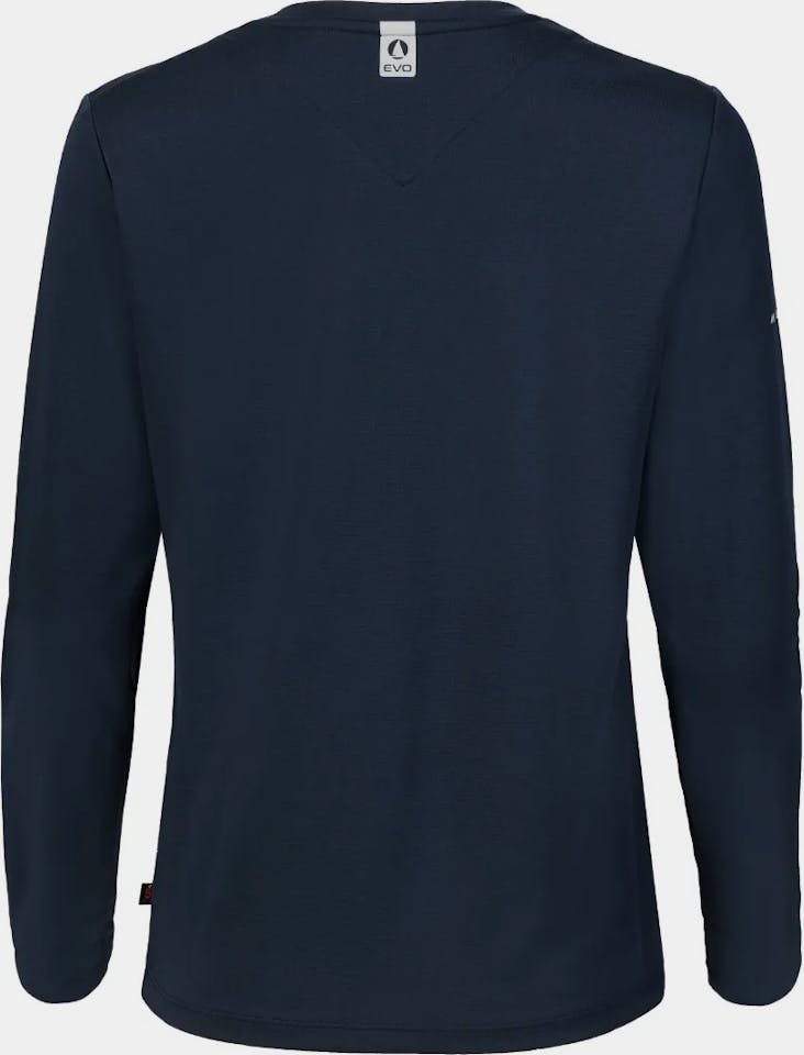 Musto Women's Evo Crew Sunblock Long Sleeve Navy 09