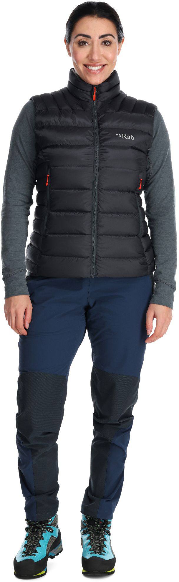 Rab Women's Electron Pro Vest Anthracite 03