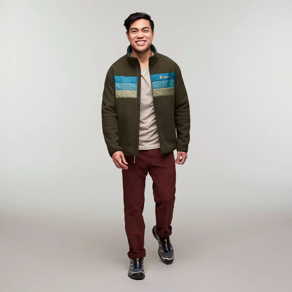 Cotopaxi Men's Teca Fleece Jacket Dark green 06