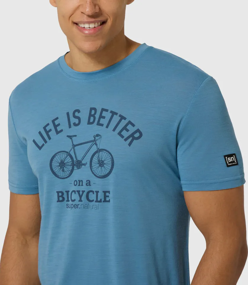 Supernatural Better Bike Tee Sininen 01
